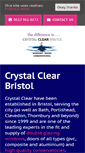 Mobile Screenshot of crystalclearbristol.co.uk